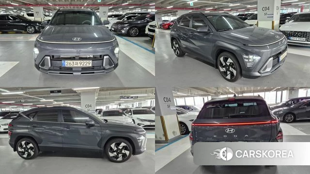 Hyundai Kona (SX2) 2024 Серый из Кореи