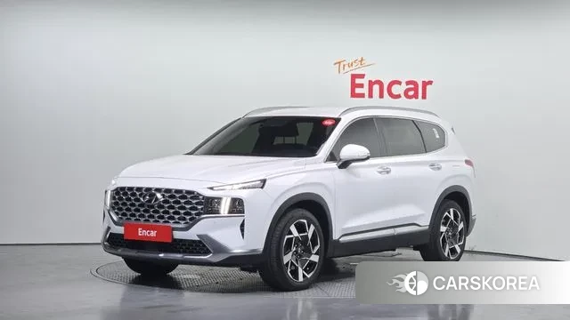 Hyundai The New Santa Fe 2021 Белый из Кореи