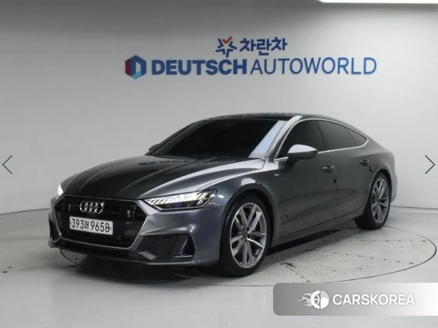 Audi A7 (4K) 2020 Серебристо-серый из Кореи