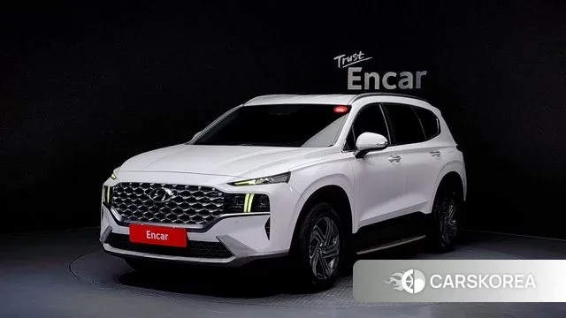 Hyundai The New Santa Fe 2021 Белый из Кореи