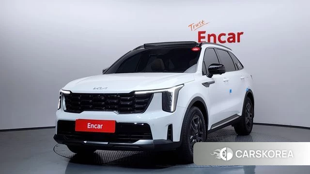 Kia The New Sorento 4th Generation 2023 Белый из Кореи