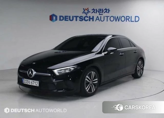 Mercedes-Benz A-Class W177 2022 Черный из Кореи