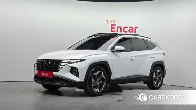 Hyundai Tucson (NX4) 2021 Белый из Кореи