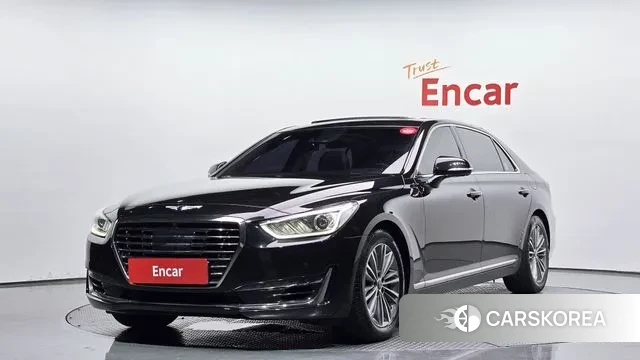 Genesis EQ900 2018 Черный из Кореи