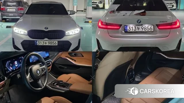 BMW 3 Series (G20) 2023 Белый из Кореи