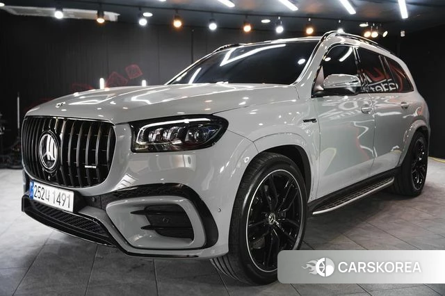 Mercedes-Benz GLS - Class X167 2024 Серебристо-серый из Кореи