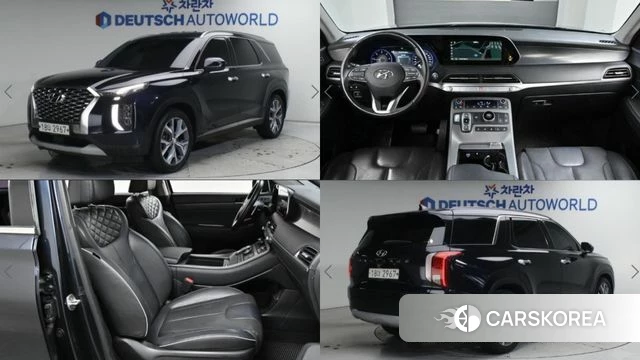 Hyundai Palisade 2019 Черный из Кореи