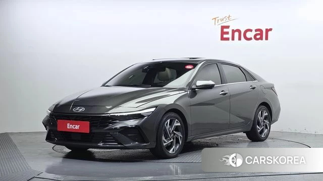Hyundai The New Avante (CN7) 2023 Серый из Кореи