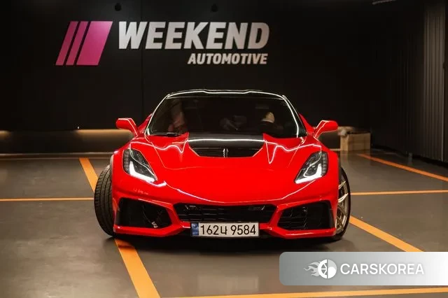 Chevrolet Corvette 2019 Красный из Кореи