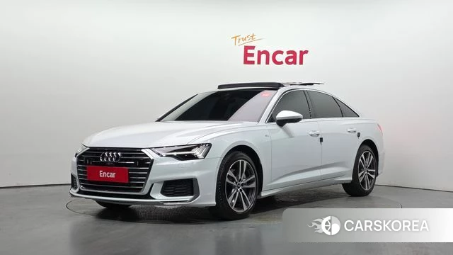 Audi A6 (C8) 2023 Белый из Кореи