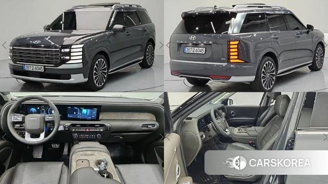 Hyundai Palisade (LX3) 2025 Серый из Кореи