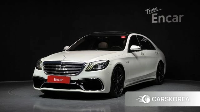Mercedes-Benz S-Class W222 2018 Белый из Кореи
