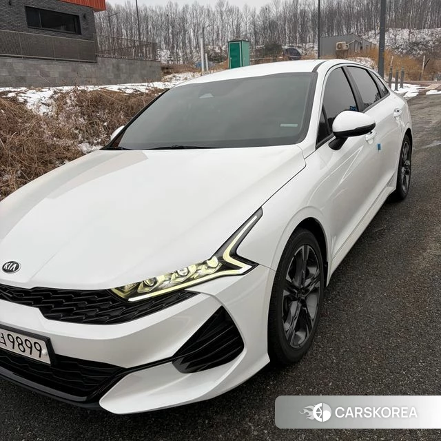 Kia K5 3rd generation 2020 Белый из Кореи