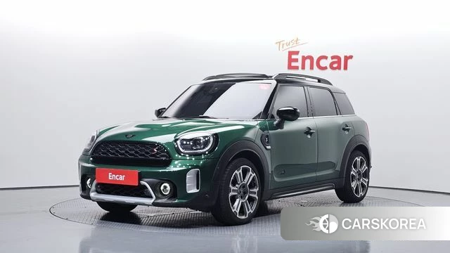 Mini Cooper S Countryman 2022 Зеленый из Кореи