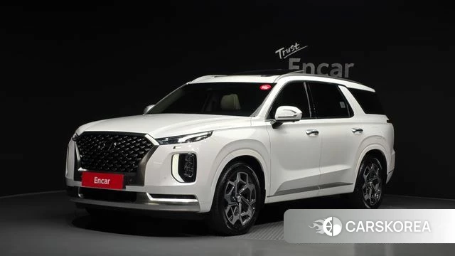 Hyundai Palisade 2021 Белый из Кореи