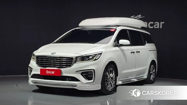Kia The New Carnival 2018 Белый из Кореи
