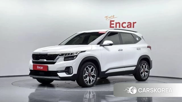 Kia Seltos 2022 Белый из Кореи