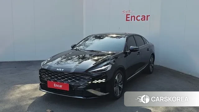 Kia K8 Hybrid 2022 Черный из Кореи