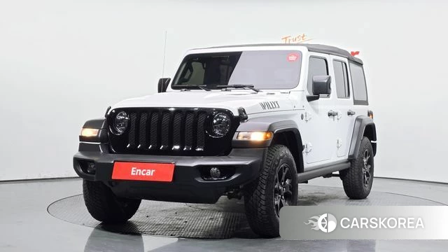Jeep Wrangler (JL) 2020 Белый из Кореи