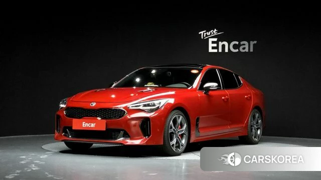 Kia Stinger 2018 Красный из Кореи