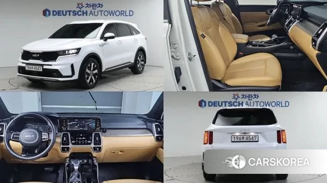Kia Sorento 4th Generation 2022 Белый из Кореи