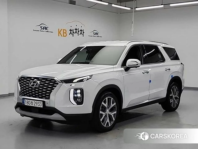 Hyundai Palisade 2021 Белый из Кореи