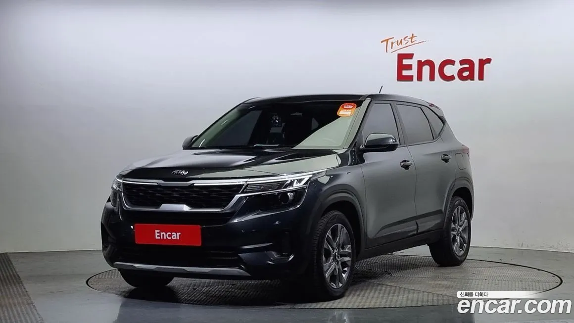 Kia Seltos 2020 Серый из Кореи