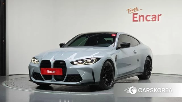 BMW M4 (G82) 2021 Серебристо-серый из Кореи