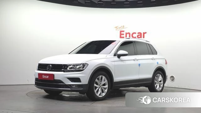 Volkswagen Tiguan second Generation 2020 Белый из Кореи