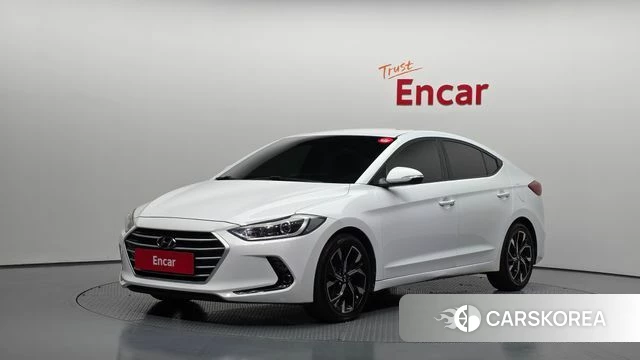 Hyundai Avante AD 2018 Белый из Кореи