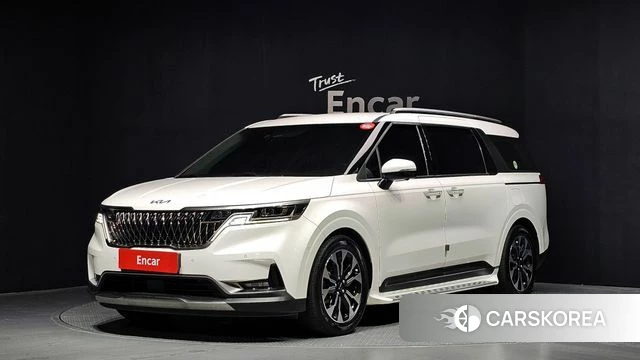 Kia Carnival 4th generation 2021 Белый из Кореи