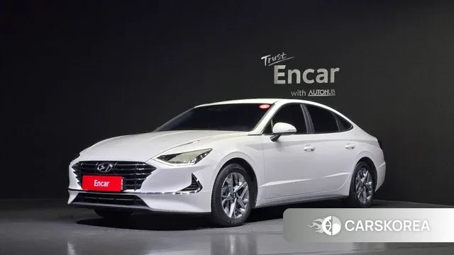 Hyundai Sonata (DN8) 2022 Белый из Кореи