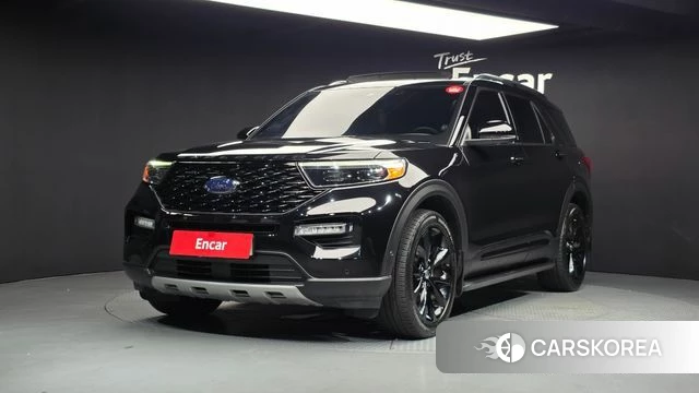 Ford Explorer 6th Generation 2021 Черный из Кореи