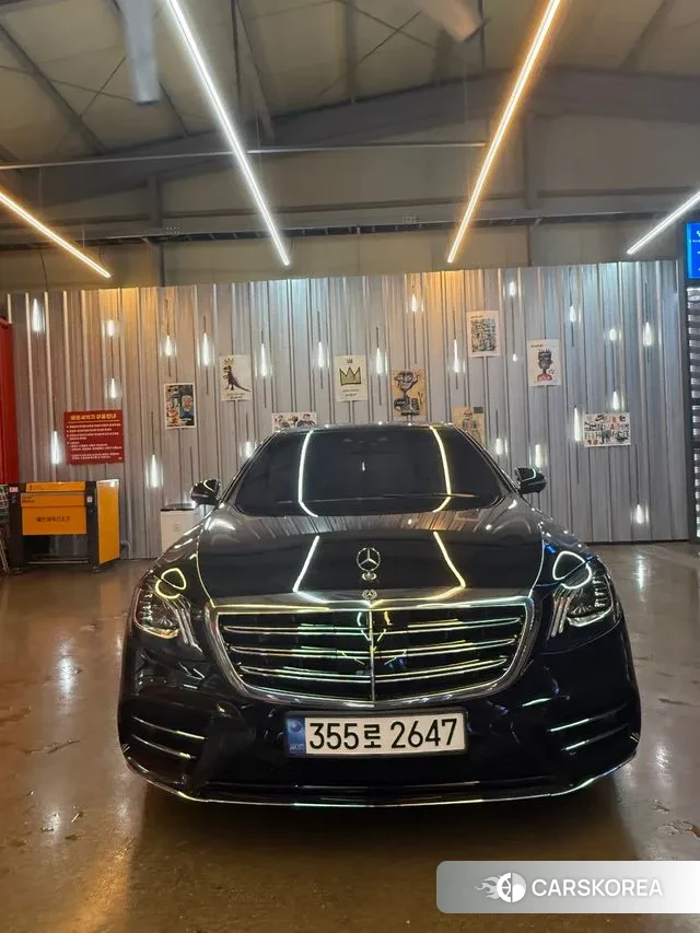 Mercedes-Benz S-Class W222 2020 Черный из Кореи