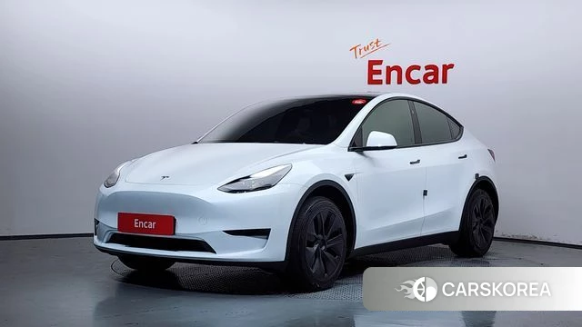 Tesla Model Y 2024 Белый из Кореи