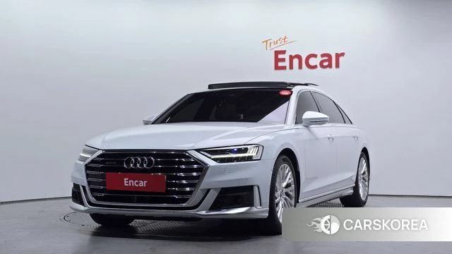 Audi A8 (D5) 2020 Белый из Кореи