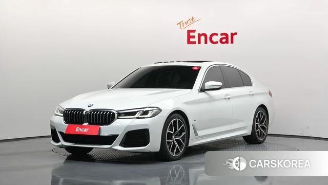 BMW 5 Series (G30) 2022 Белый из Кореи