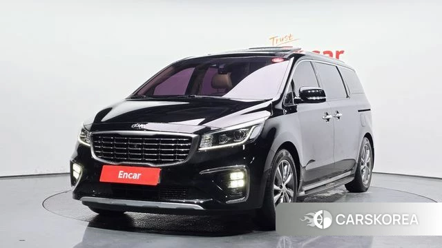 Kia The New Carnival 2018 Черный из Кореи