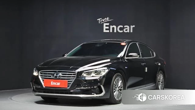 Hyundai Grandeur IG Hybrid 2018 Черный из Кореи