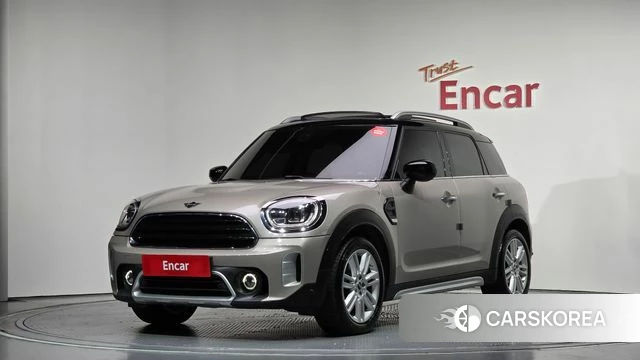 Mini Cooper Countryman 2021 Серебристо-серый из Кореи