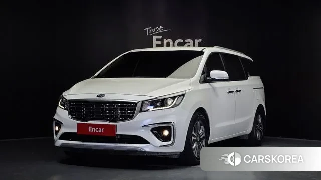 Kia The New Carnival 2018 Белый из Кореи