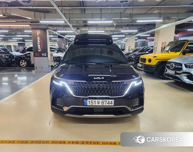 Kia Carnival 4th generation 2023 Черный из Кореи