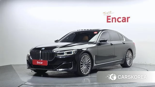 BMW 7 Series (G11) 2022 Черный из Кореи