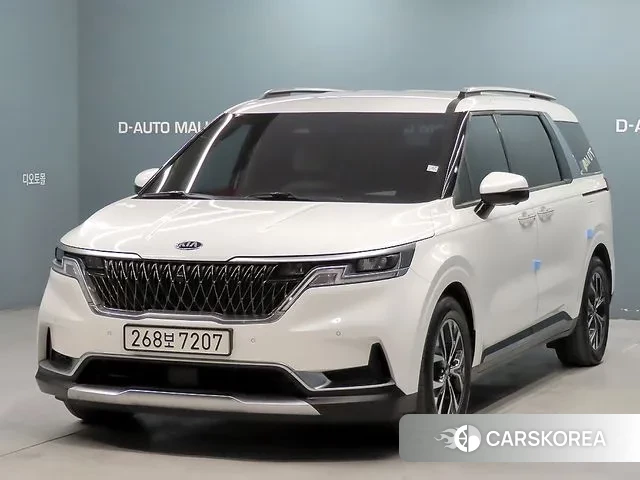Kia Carnival 4th generation 2021 Белый из Кореи