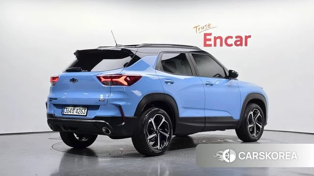 Chevrolet (GM Daewoo) Trailblazer 2023 Небесно-голубой из Кореи