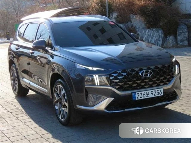 Hyundai The New Santa Fe 2022 Серый из Кореи