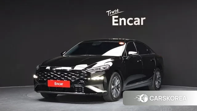 Kia K8 Hybrid 2023 Черный из Кореи