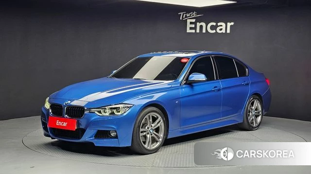 BMW 3 Series (F30) 2018 Синий из Кореи