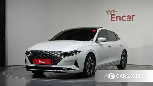 Hyundai The New Grandeur IG Hybrid 2022 Белый из Кореи