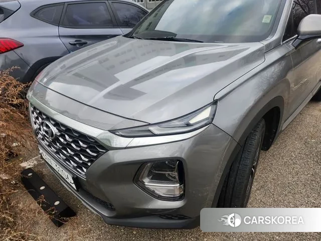 Hyundai Santa Fe TM 2018 Серый из Кореи